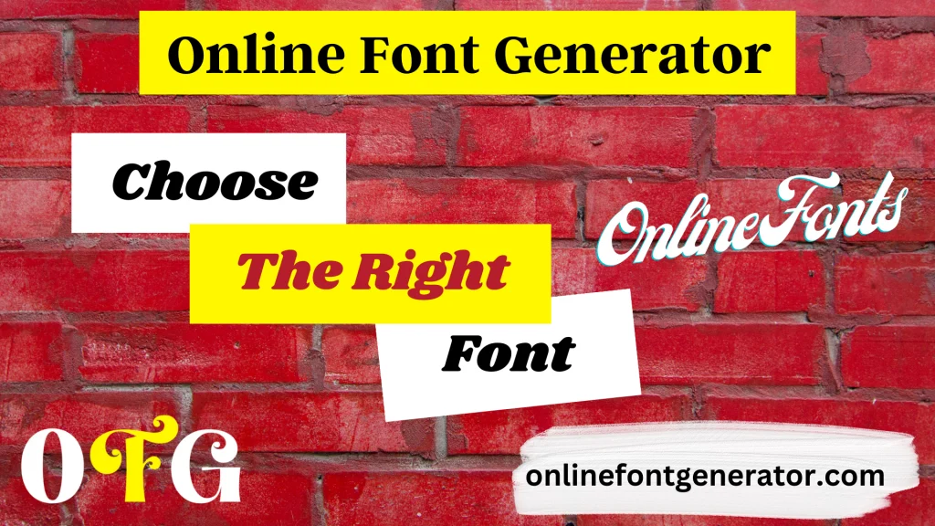 Online Font Generator